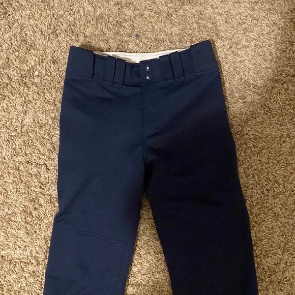 Other Mizuno Dark Navy Blue Softball Pants Poshmark